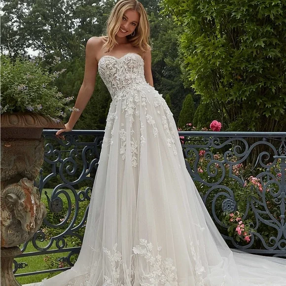 Mori Lee by Madeline Garder “Paulette” Wedding Gown